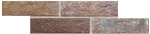 Rondine Ceramica Bristol Red 6x25 - Πλακάκι Μπάνιου & Κουζίνας