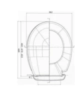 Menton Duroplast 41191 - Κάλυμμα Λεκάνης
