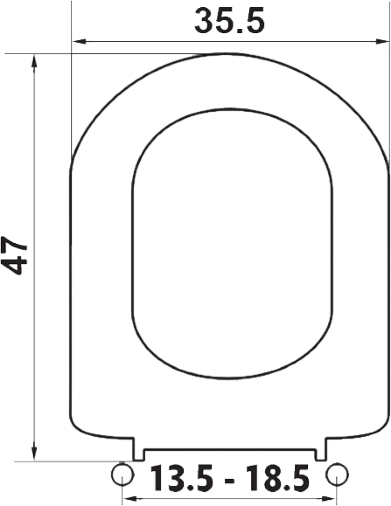 Fidia Polyester 1242 - Κάλυμμα Λεκάνης