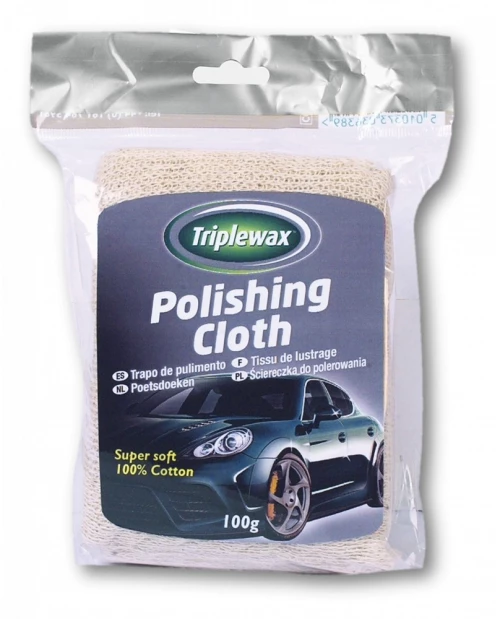 Carplan Πανι Για Γυαλισμα Βαμβακερο 100% (cotton) 100g/130x27cm Carplan Triplewax Polishing Cloth Cp-cta036