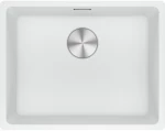 Franke Maris Bowl Mrg 210/110-52 Polar White Υποκαθήμενος Γρανιτένιος Νεροχύτης 60cm