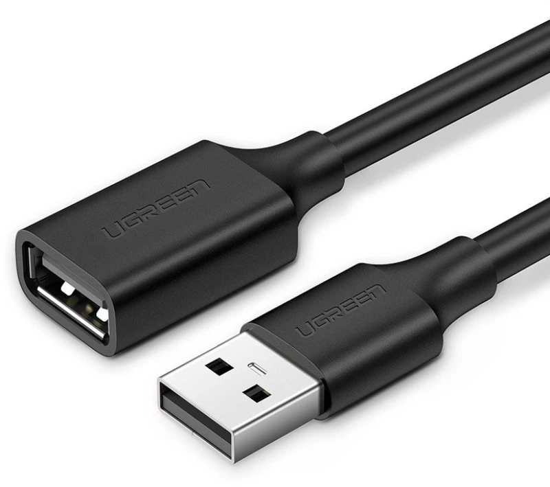 Ugreen Usb Female - Usb Male Cable Extension Cord 1m Black 10314