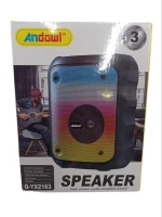 Ασυρματο Ηχειο Με Φωτισμο Led Andowl Q-yx2163