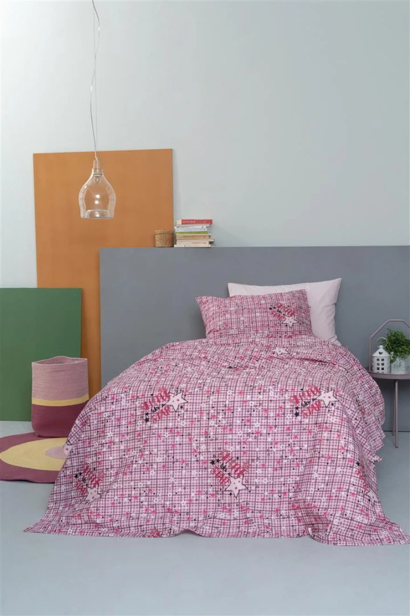 Σετ Παπλωματοθήκη Palamaiki Luminous Collection Cluster Lilac - Ημίδιπλη 170 X 250