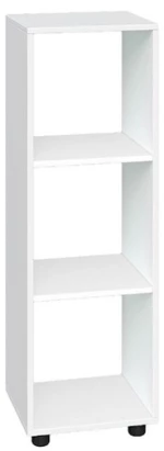 245100 Βιβλιοθηκη Ανοιχτη 35x33x106, Kubo 3 Λευκο, Genomax