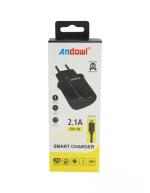 Γρηγοροσ Φορτιστησ Smart Charger Microusb 2.1a Andowl An-cx-15