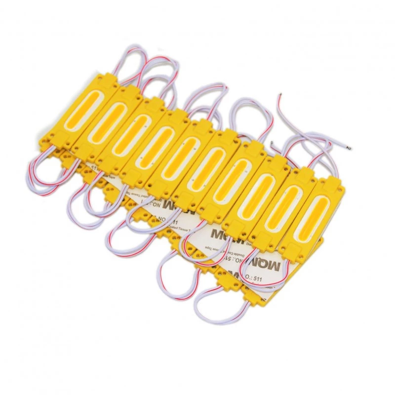 Led Λαμπα Cob Κιτρινο 12v Ac-li-4423y