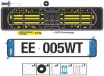Lampa Πλαισιο Πινακιδων Maypo Νεεσ Abs 51,5x12 L1990.1/προσφορα