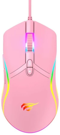 Gaming Ποντίκι - Havit Ms1026 Pink