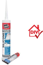 Durostick Σιλικόνη Γκρι Ανθεκτική Στη Μούχλα Φύσιγγα 280ml