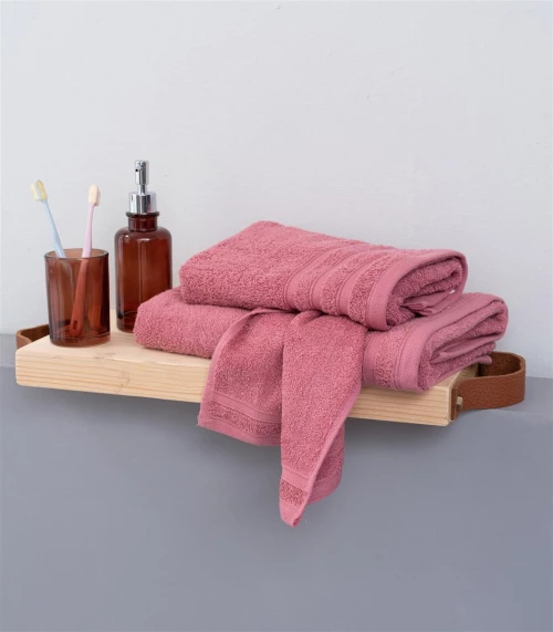 Πετσετα Προσωπου Beren Palamaiki Rose 50x100