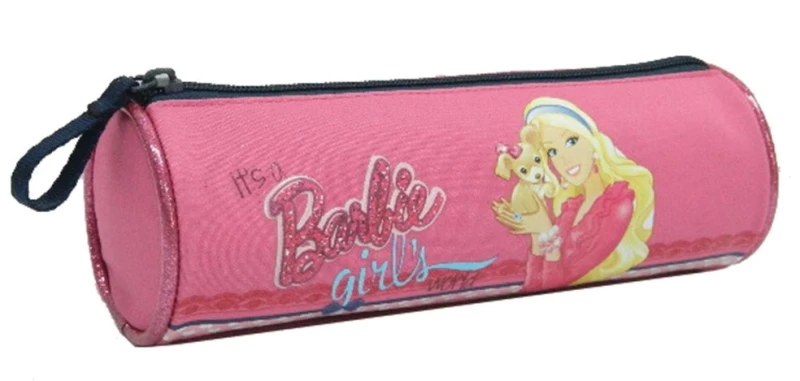 258015 Bagtrotter Κασετίνα Βαρελάκι Barbie 22x7εκ.