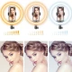Joyroom Ring Light 26cm 2800-6000k Με Τρίποδο Και Βάση Για Κινητό Jr-zs233
