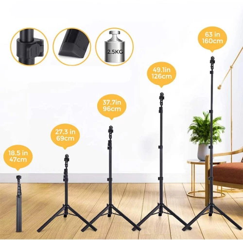 Joyroom Ring Light 26cm 2800-6000k Με Τρίποδο Και Βάση Για Κινητό Jr-zs233