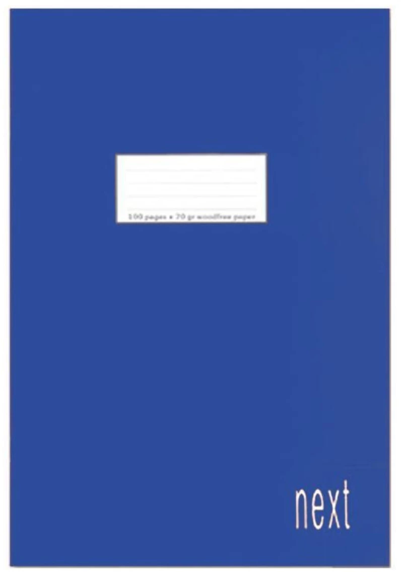 248982 Next Τετρ. Καρφίτσα Μπλε 17x25εκ. 50φυλ. (σετ 10 Τεμαχιων)