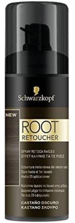 Σπρέι Αναζωογóνησης Της Ρίζας Root Retoucher Syoss Καστανό Σκούρο (120 Ml)