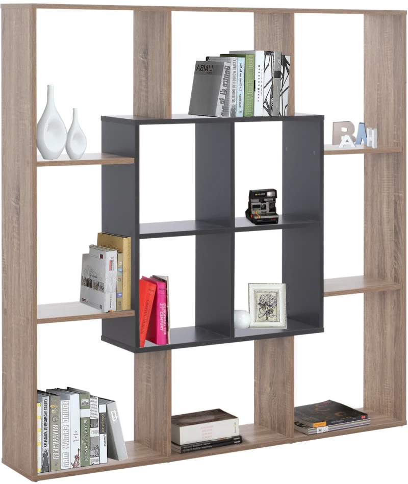 Βιβλιοθηκη Brody Hm8771.02 136x22x136 Γκρι