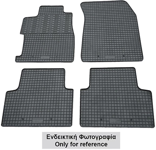 Cik Citroen Nemo Multispace/peugeot Bipper Tepee/fiat Qubo 2008> Πατακια Μαρκε Λαστιχο Cik (με Κουμπωματα) - 4 Τεμ. Rm.ci.0011/ck