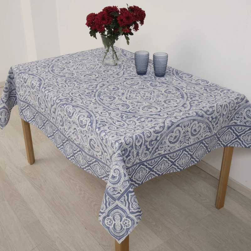 Τραπεζομάντηλο Στόφα Capri Blue - 140 X 180