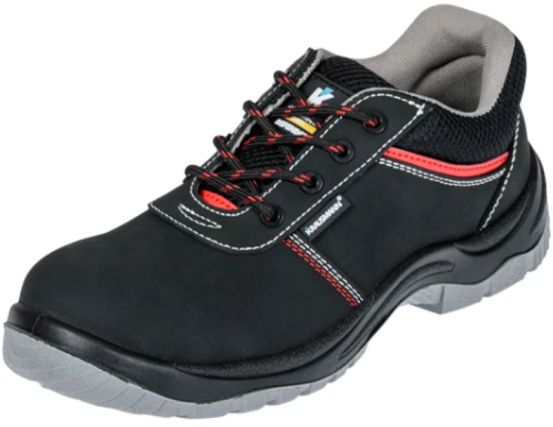 Krausmann Tracker Sb-sra Low Cut Μαυρα / Κοκκινα Υποδήματα Εργασίας Νο 41