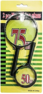 Μεγεθυντικοι Φακοι Σετ=2τεμ Φ75cm &amp 5cm Justnote 8140 - 1 Τμχ