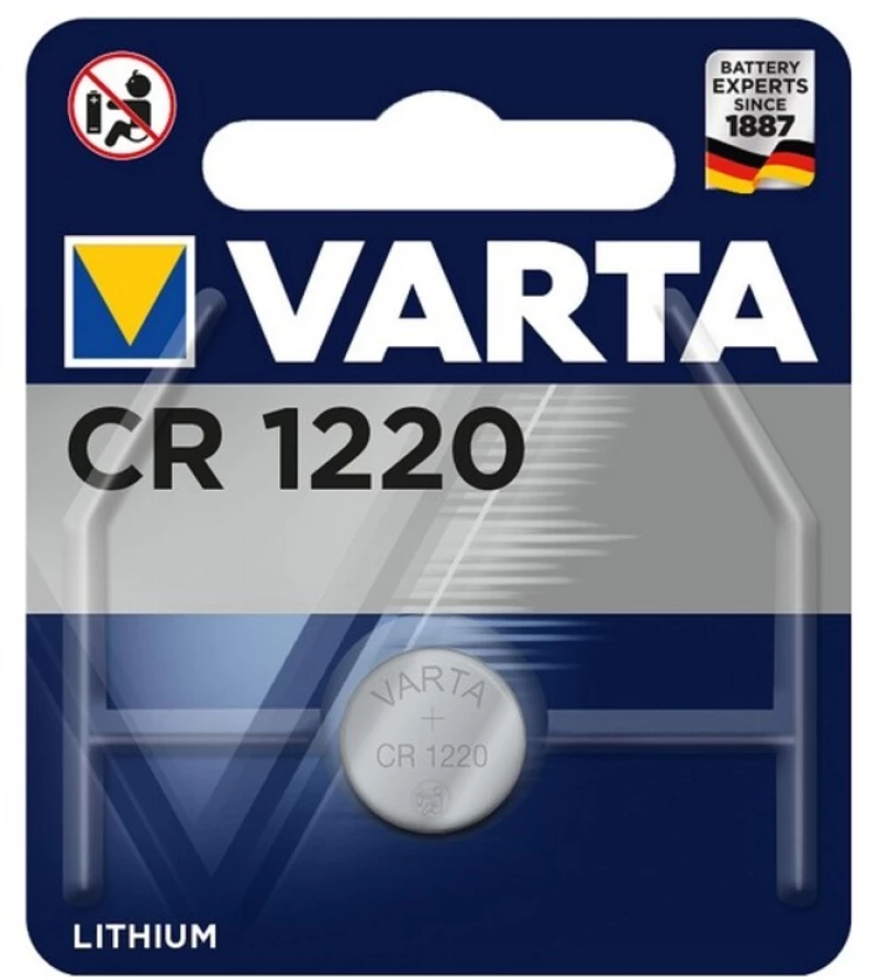 Μπαταρία Κουμπί Λιθίου Varta Vcr1220 Cr1220 3 V 35 Mah