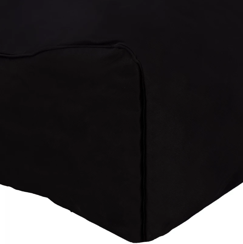 Πουφ Tanea Hm5807.04 Μαυρο Με Uv Protection 190x80x60υ Εκ.