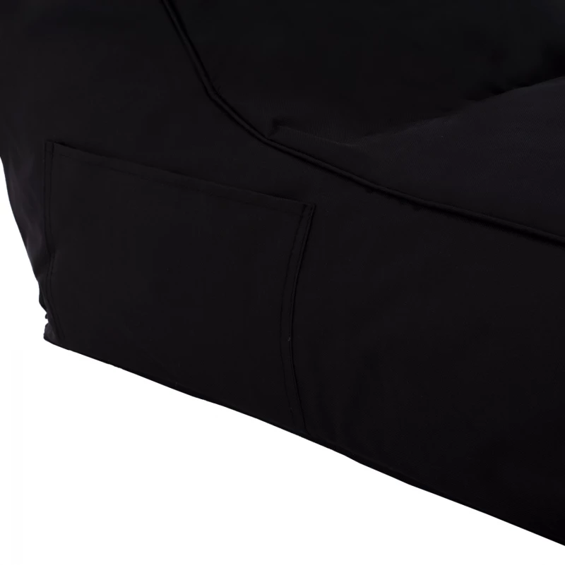 Πουφ Tanea Hm5807.04 Μαυρο Με Uv Protection 190x80x60υ Εκ.