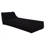 Πουφ Tanea Hm5807.04 Μαυρο Με Uv Protection 190x80x60υ Εκ.