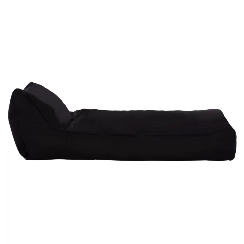 Πουφ Tanea Hm5807.04 Μαυρο Με Uv Protection 190x80x60υ Εκ.