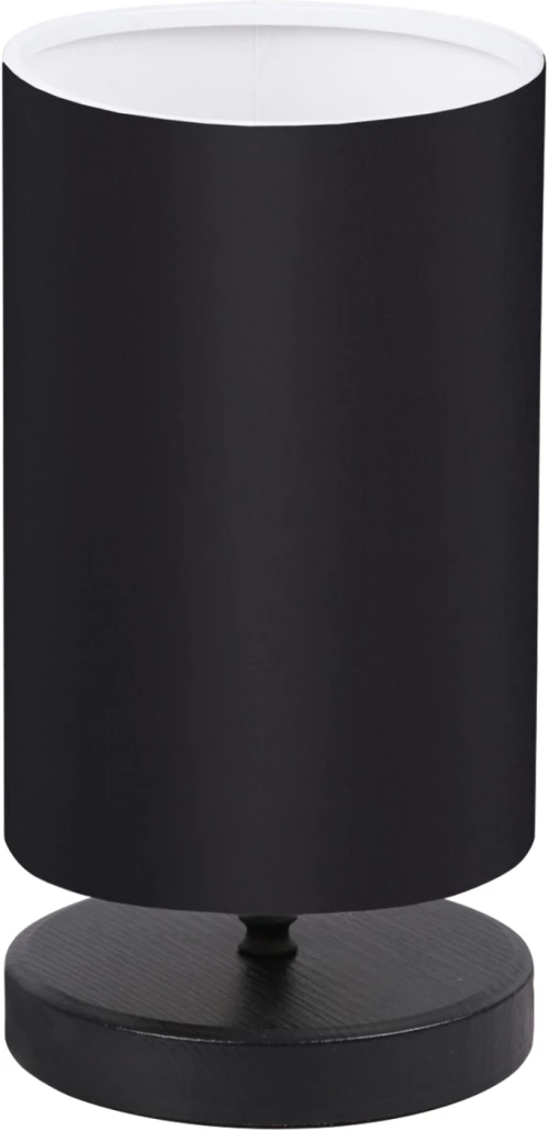 Φωτιστικο Επιτραπεζιο Ξυλινο Μαυρο Hm7595.02 15x30εκ.