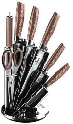 Berlinger Haus Σετ Μαχαίρια 8 Τμχ. Με Βάση Στήριξης Rose Gold Edition Bh-2462