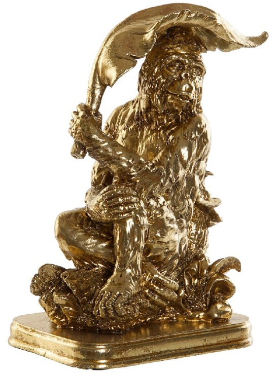 Διακοσμητική Φιγούρα Dkd Home Decor Ρητίνη Μαϊμού (16.5 X 10.6 X 22.5 Cm)