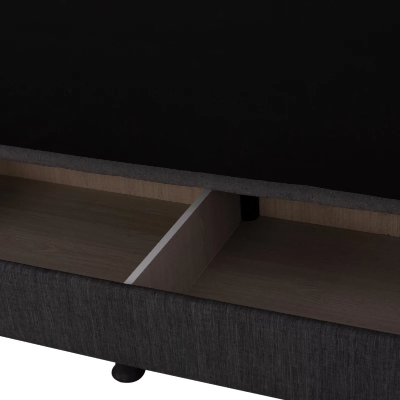 Καναπεσ Κρεβατι Τριθεσιοσ Γκρι Hm3239.03 180x72x77 Εκ.