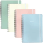 250753 Next Smooth Pastels Τετράδιο Σπιράλ 21x29εκ. 2θεμ., 70φ. (σετ 10 Τεμαχιων)