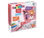 252062 Carioca Puzzle 2σε1 Χρωματίζω `magical Princess` 35 Τεμ. 70x35εκ.