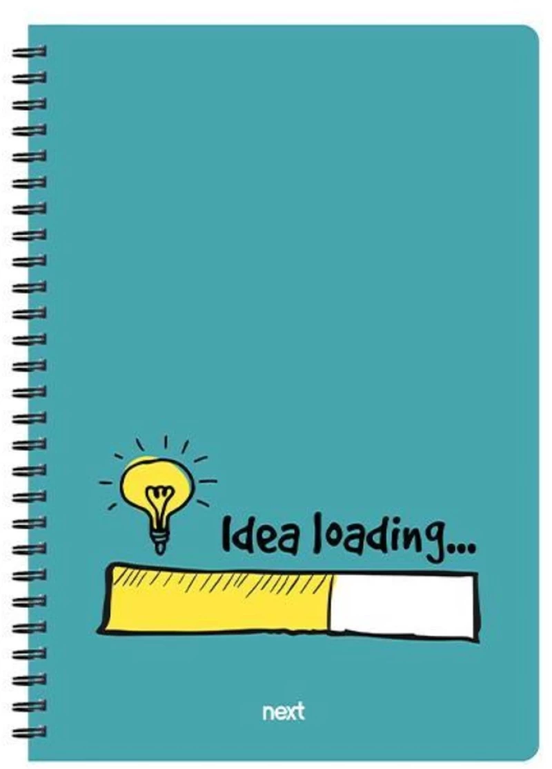 252795 Next Trends Idea Τετράδιο Σπιράλ 21x29εκ. 2θεμ., 70φ. (σετ 3 Τεμαχιων)