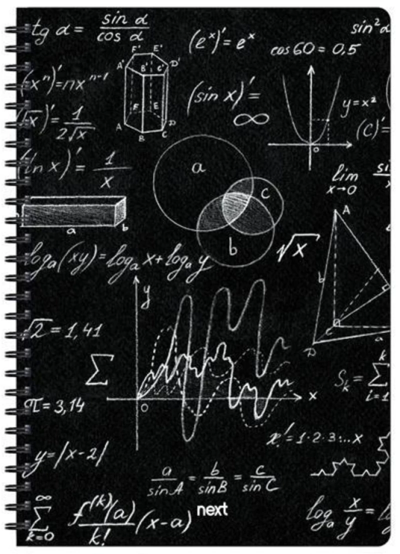 252804 Next Trends Mathematics Τετράδιο Σπιράλ 21x29εκ. 3θεμ., 105φ. (σετ 3 Τεμαχιων)