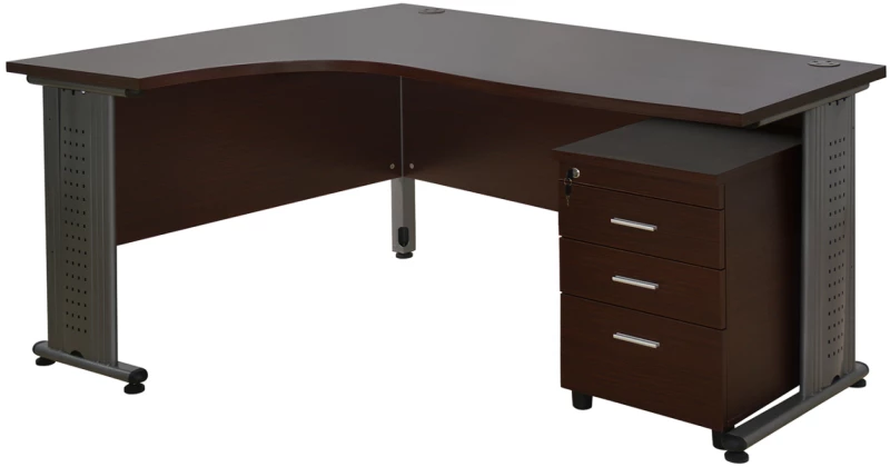 Σετ Γραφειου 2τμχ Σε Χρωμα Wenge Hm10206.02l