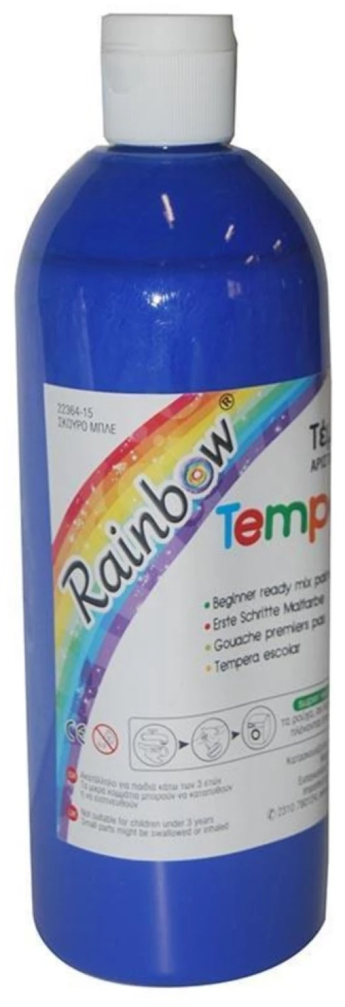 254713 Rainbow Τέμπερα Μπλε 500ml