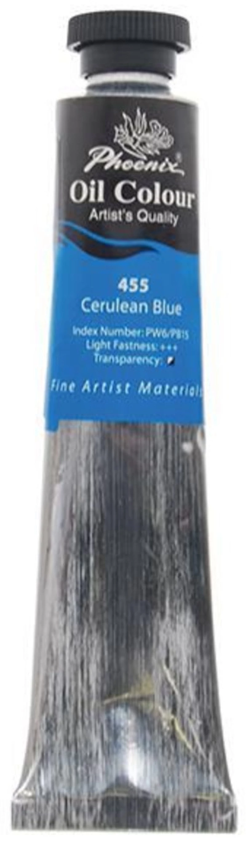 256554 Phoenix Χρώμα Λαδιού 455 Cerulean Blue Hue, Σωληνάριο 50ml