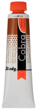 260913 Talens Cobra Study Water Mixable Oil 234 Raw Sienna 40ml. (σετ 3 Τεμαχιων)