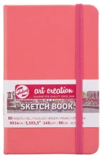 261027 Talens Sketch Book Κοραλί 80φυλ. 9x14εκ. 140 Γρ.