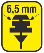 Lampa Λαστιχα Υαλοκ/ρων 61cmx6,5mm Blade-x 2 Τεμαχια L1900.9