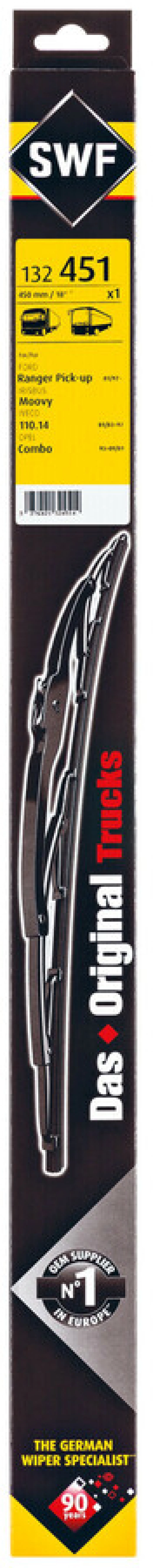 Lampa Υαλοκαθαριστηρασ Φορτηγου 450mm (18") L.v132451