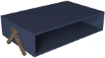 Τραπεζάκι Σαλονιού Kos Μπλε 98x60x26cm