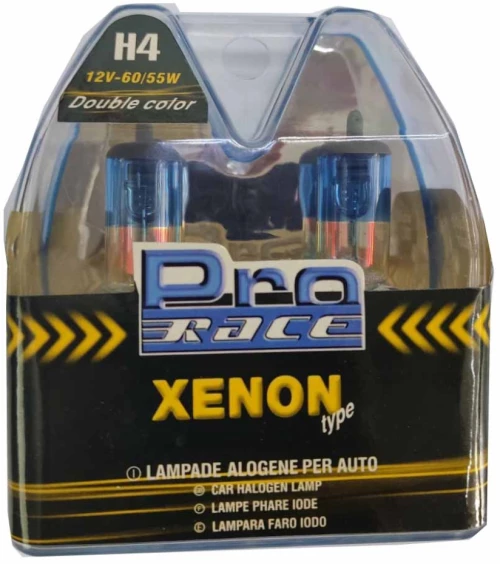 Protype H4 12v 60/55w P43t Rainbow Bluε Τυπου Xenon Pro-race - 2 Τεμ. Pro.13910