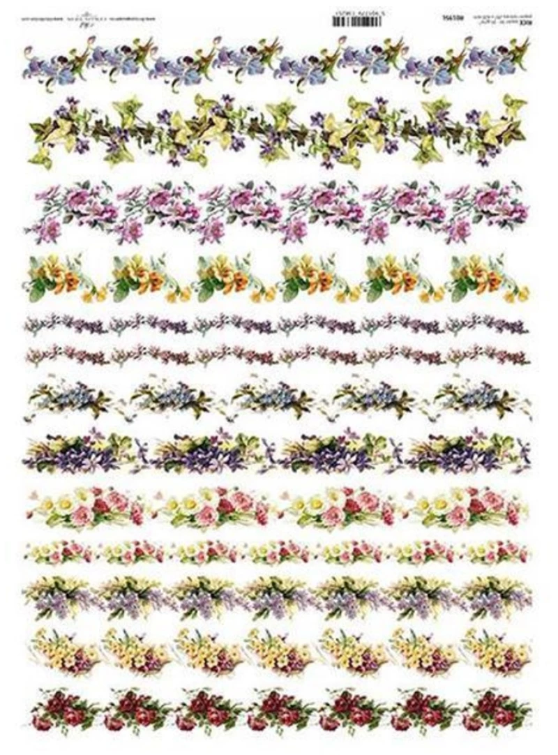 256142 Ριζόχαρτο `bordure` 42x29.7εκ. (itd-r195l) (σετ 3 Τεμαχιων)