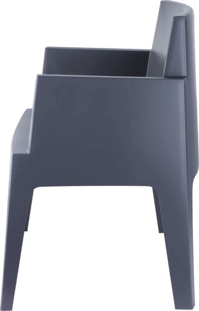 Box Dark Grey Πολυθρονα Πολ/νιου