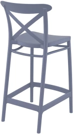 Cross 65εκ.σκαμπο Dark Grey Πολ/νιου